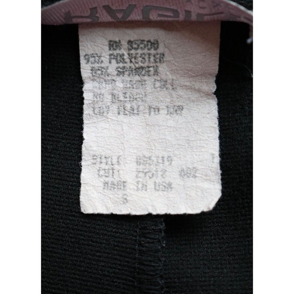 Small Black Skirt Women's Split Side Straight Elastic Waist S Fragile Pencil Str - Picture 5 of 5
